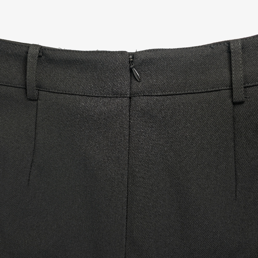 Commense Essential Black Mini Skort Skirt XS Womens Lined Shorts - Picture 5 of 8